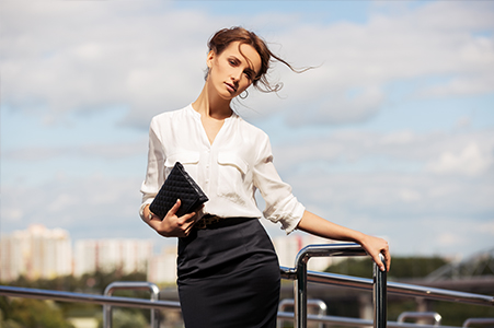 歐美款經典手拿包