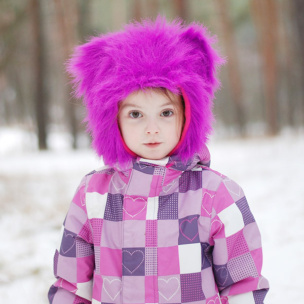 愛心格紋防風外套