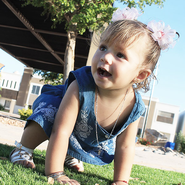 花朵造型牛仔連身裙